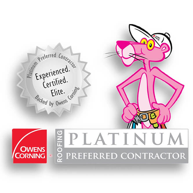 Owens Corning Platinum Preferred Contractor