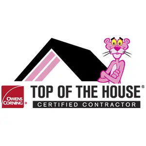 Top of the House Certified Contractor badge